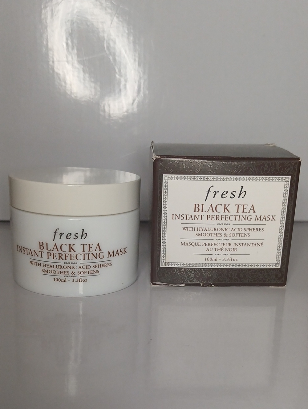 Sealed NIB 100 Ml FRESH Black Tea Instant Perfecting Mask
